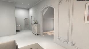 简约白色系室内空间设计