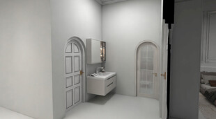 简约风格浴室室内效果图