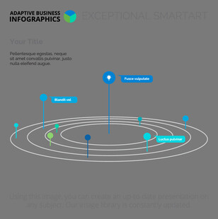 环形信息架构图示例