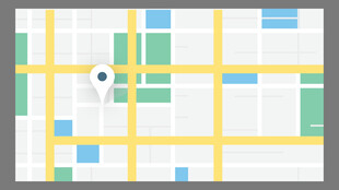 城市地图局部视图