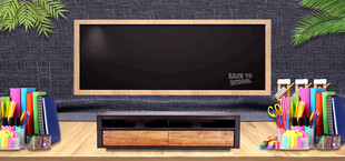 多彩电视架搭配时尚电视