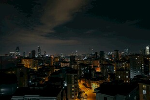 城市灯火辉煌
