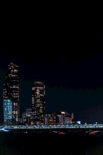 城市璀璨夜景