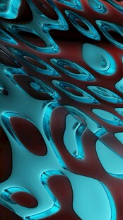 抽象立体金属纹理图案