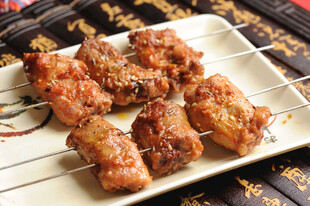烤鸡脖串