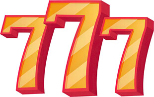 闪耀的777数字图案