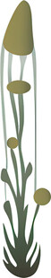 简约手绘植物花卉图案