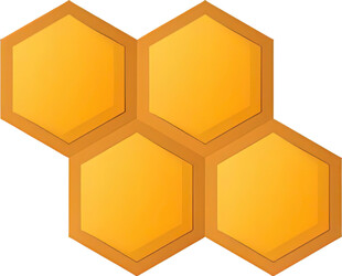 六边形蜂巢图案设计元素