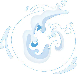 灵动水元素图案设计