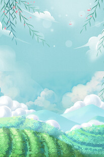 田园风光 清新自然美景