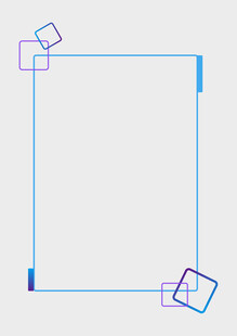 简约几何边框设计元素
