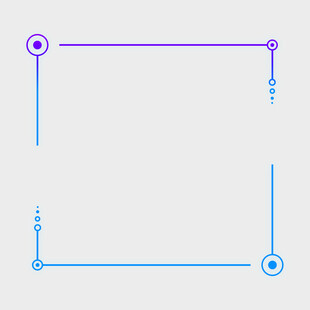 简约线条几何图形设计