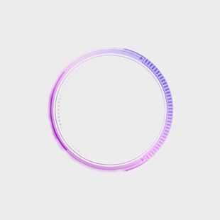 梦幻渐变环形图案
