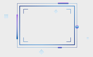 简约几何边框空白背景图