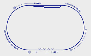 椭圆形场地设计蓝图