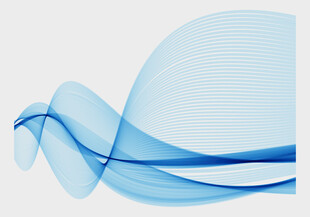 蓝色动感线条抽象背景图