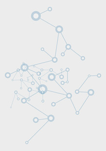 科技感网络连接图案