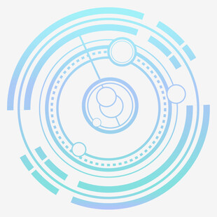 科技感环形抽象图案设计