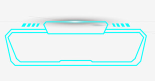 简约线条勾勒的几何轮廓