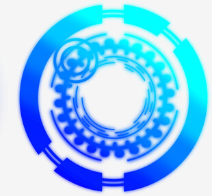 科技感齿轮图标设计