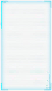 蓝色边框空白背景图