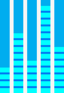 蓝色均衡器图案