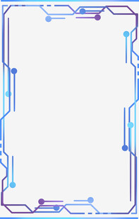 科技风边框背景图