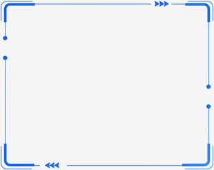 蓝色边框简约空白图文框