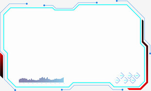 科技风边框设计元素