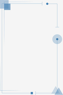 简约几何线条边框设计元素