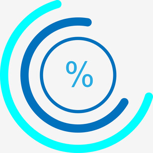 百分比图标设计元素