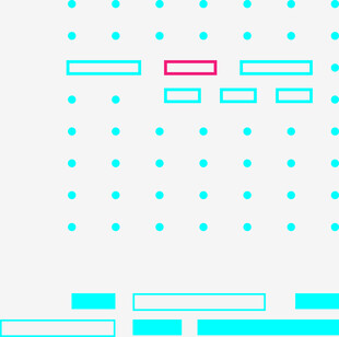 蓝粉几何图案背景设计