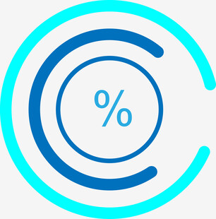 百分比图标设计元素