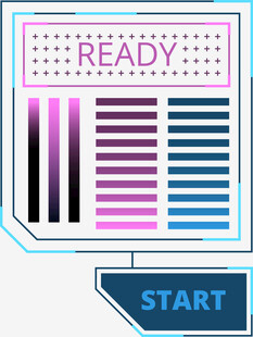 准备就绪开始按钮界面