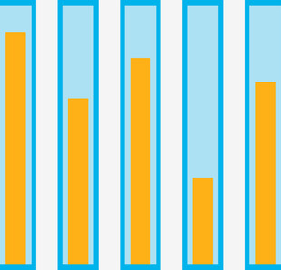 柱状图表数据对比展示