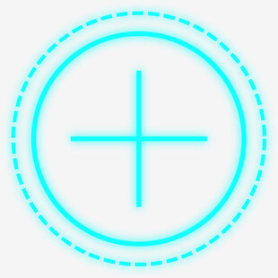 蓝色加号图标