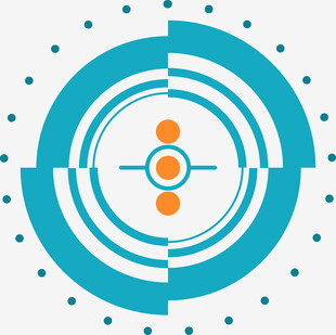 科技感目标瞄准图标