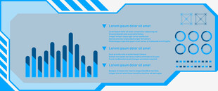 科技风数据图表展示
