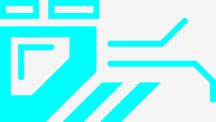 简约几何风格科技图标