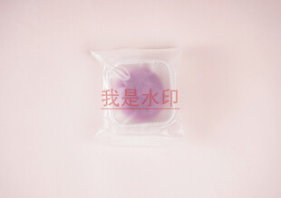 袋装紫色物体展示