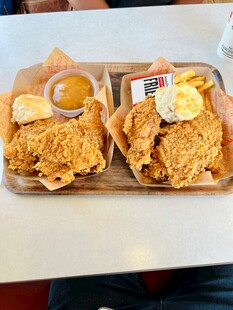 美味炸鸡套餐诱人呈现