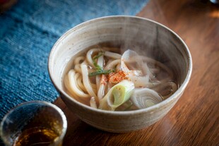 热气腾腾的美味汤面