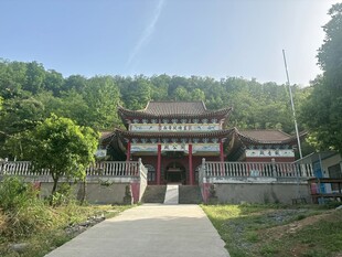 中式古建庙宇景观