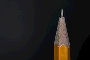 铅笔笔尖特写