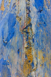 抽象蓝色纹理艺术画作