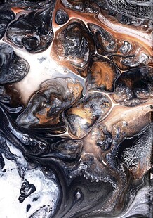 抽象水墨纹理艺术画面