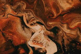 抽象流动的棕褐色纹理画面