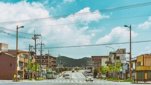 日式街道风景