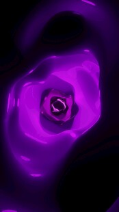 紫色梦幻漩涡抽象图案
