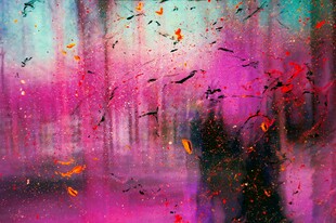 梦幻色彩抽象艺术画作